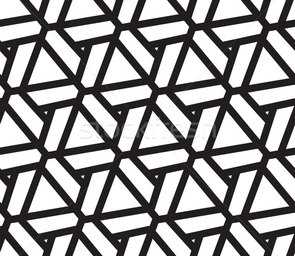 Triangle seamless pattern Stock photo © Vanzyst