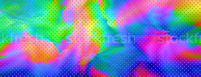 Colourful glitch abstract background Stock photo © Vanzyst