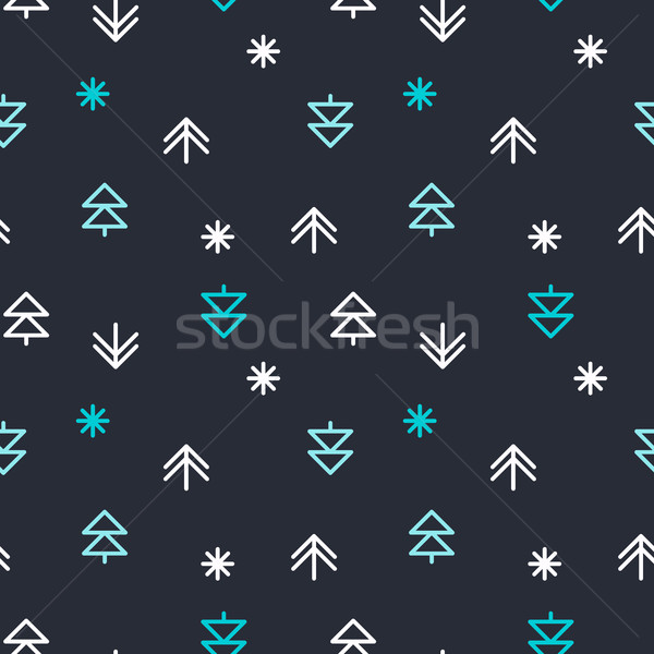 Vector decorative seamless pattern Stock photo © Vanzyst