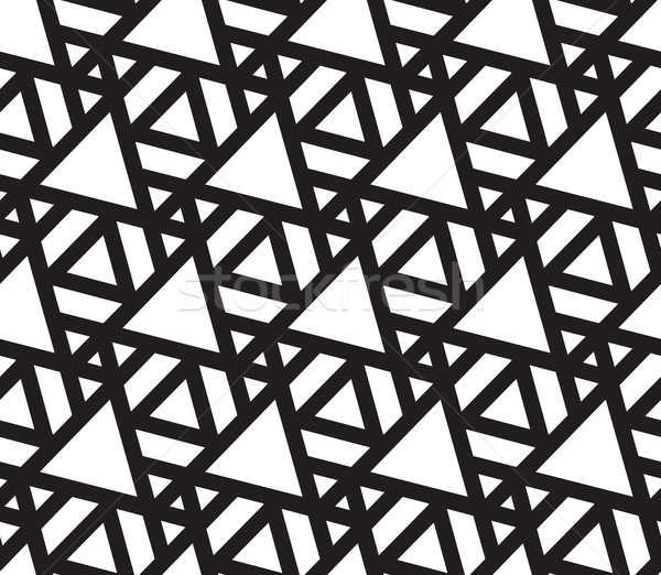 Triangolo abstract geometrica moderno Foto d'archivio © Vanzyst