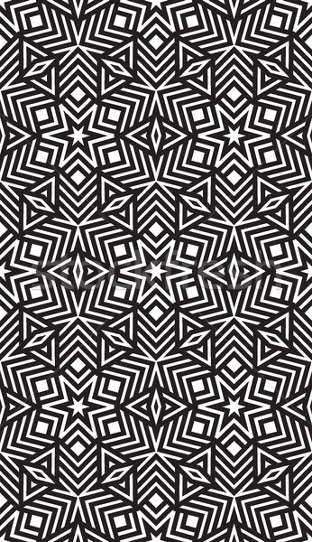 Resumen geométrico cuadrados líneas simetría Foto stock © Vanzyst