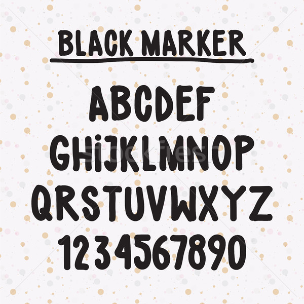 Font  Stock photo © Vanzyst