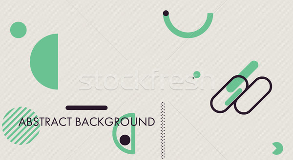Stock photo: Simple geometric background