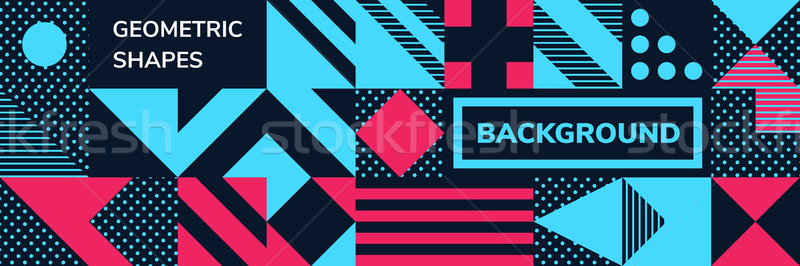 Simple Banner  Stock photo © Vanzyst