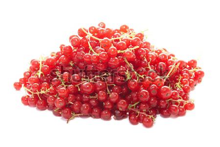 Framboises isolé blanche nature fruits [[stock_photo]] © vapi