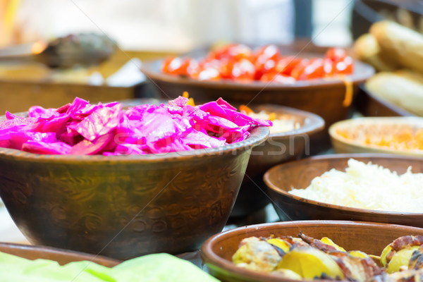 Food street festive Stock photo © vapi