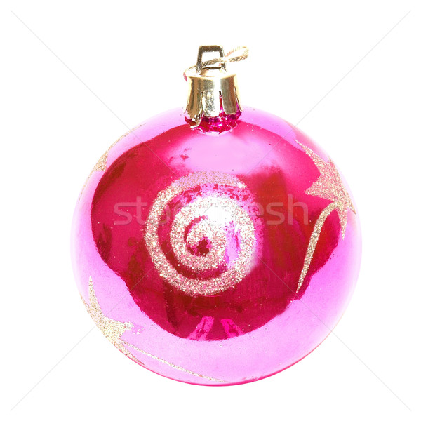 Pink Christmas bauble. Stock photo © vapi