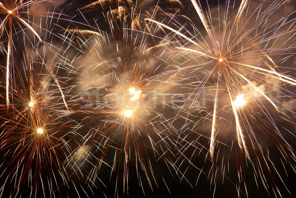 Fireworks, salute. Stock photo © vapi