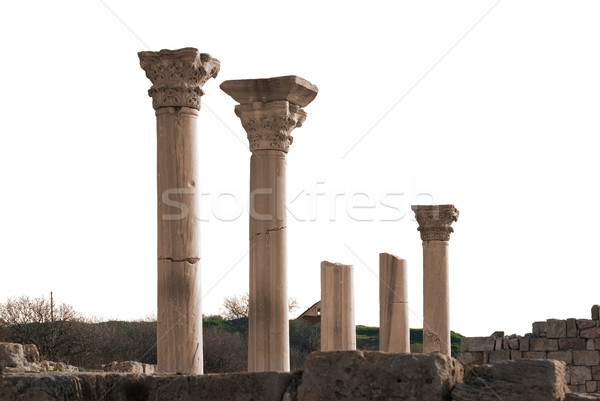 Ancient castle with columns Stock photo © vapi