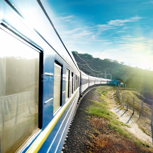 Motion train Stock photo © vapi