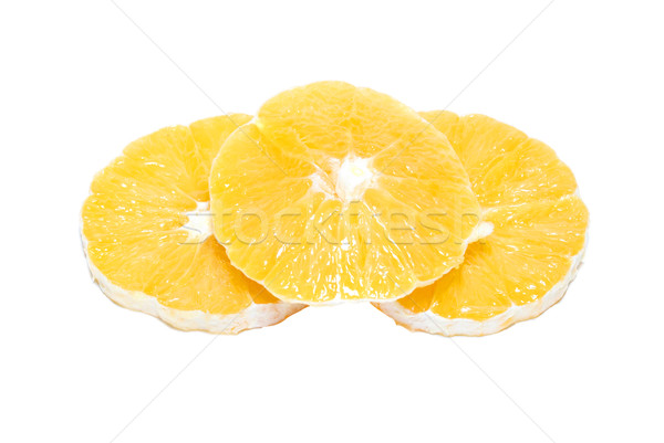 Oranje geïsoleerd witte voedsel natuur Stockfoto © vapi