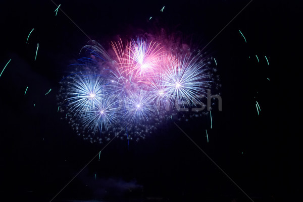 Colorful fireworks Stock photo © vapi