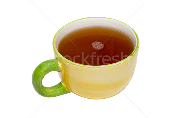 Tazza da tè tè isolato bianco salute sfondo Foto d'archivio © vapi