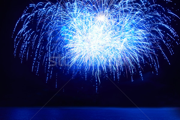 Stock photo: Colorful fireworks