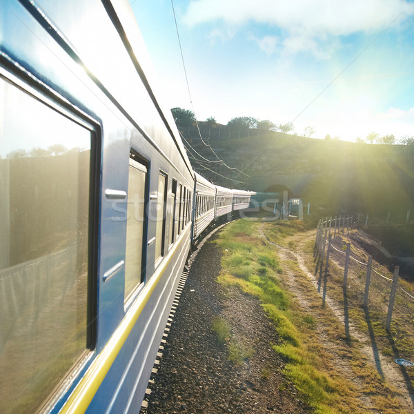 Motion train Stock photo © vapi