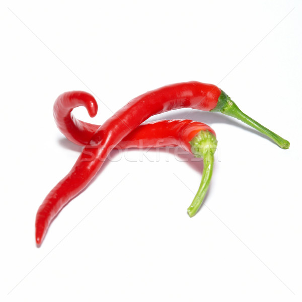 Two hot chili peppers Stock photo © vapi