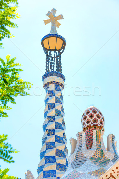 Park Guell by Antonio Gaudi Stock photo © vapi