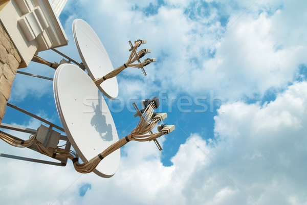 Satellite antenna Stock photo © vapi
