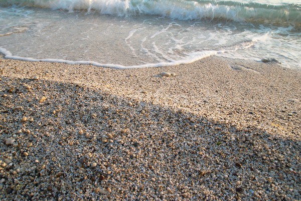 Stock photo: Sea sand beach 