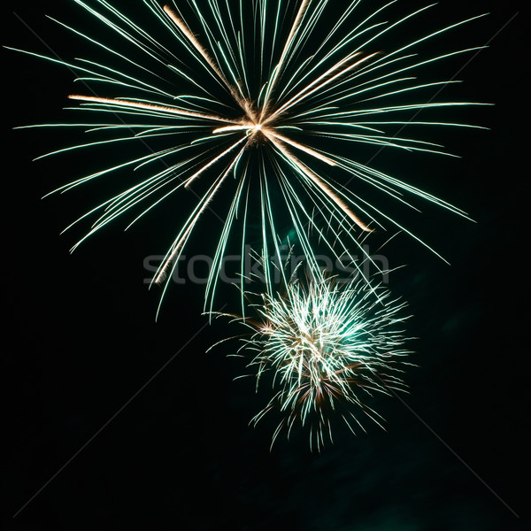 Colorful fireworks Stock photo © vapi