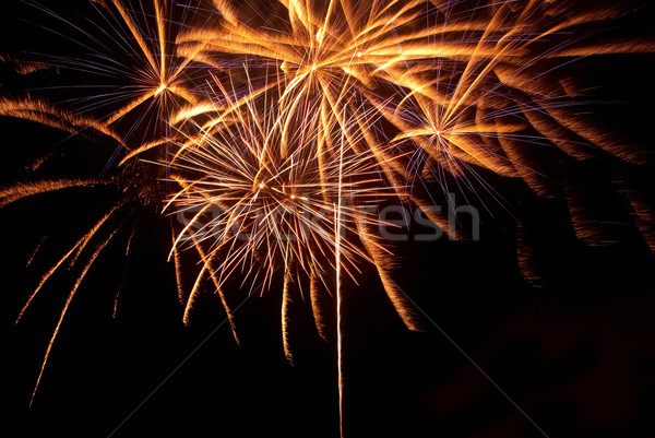 Colorful fireworks Stock photo © vapi