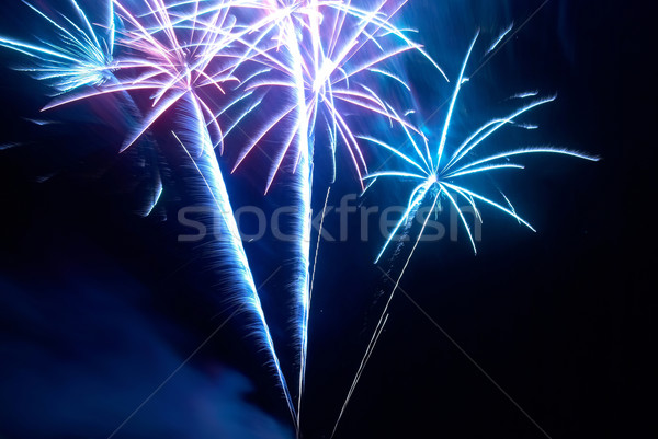 Colorful fireworks Stock photo © vapi