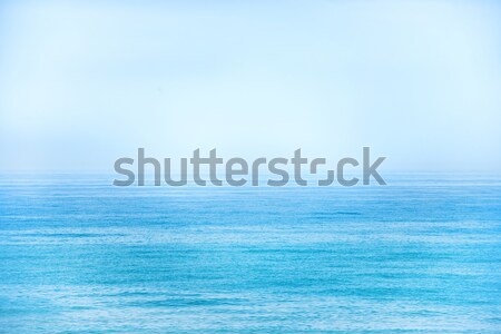Blau Meer klarer Himmel Himmel Landschaft Stock foto © vapi
