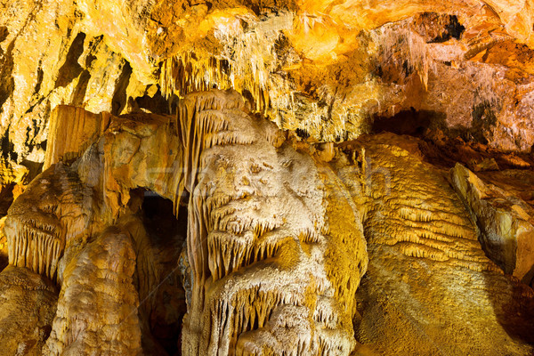 внутри красивой темно пещере старые многие Сток-фото © vapi