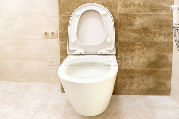 Close up of toilet bathroom interior Stock photo © vapi