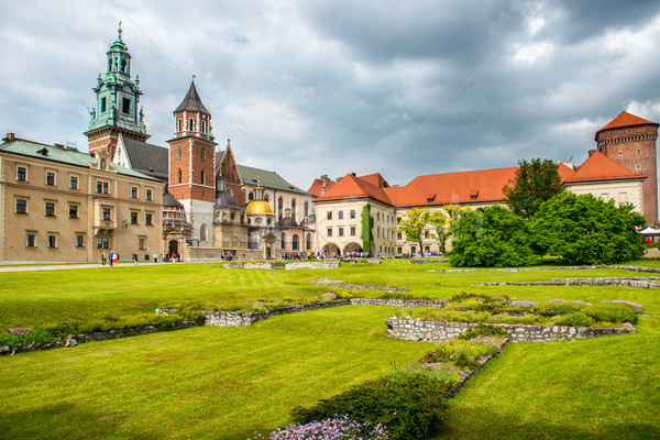 Wawel Cathedral in Krakow, Poland. Stock photo © vapi