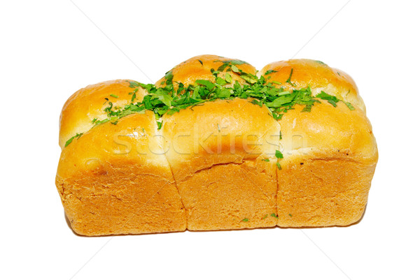 新鮮な パン 菜 孤立した 白 ストックフォト © vapi