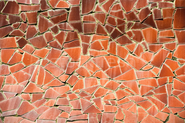 Portocaliu mozaic model putea folosit textură Imagine de stoc © vapi