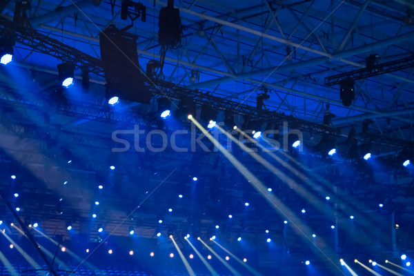 Blue disco lights Stock photo © vapi