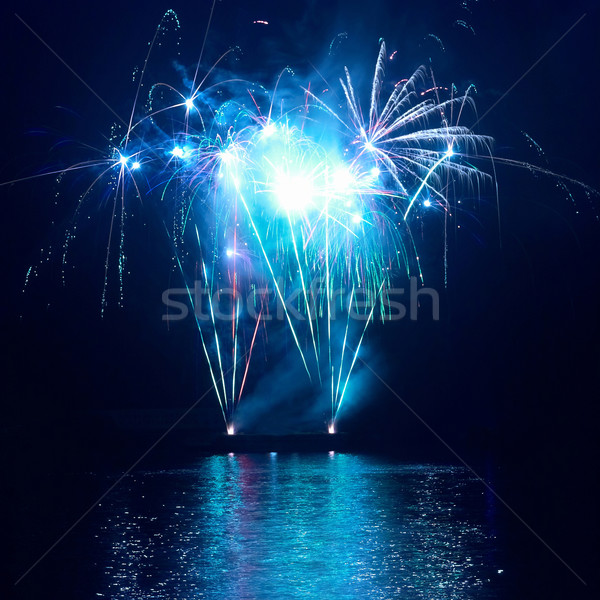 Colorful fireworks Stock photo © vapi