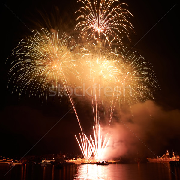 Colorful fireworks Stock photo © vapi