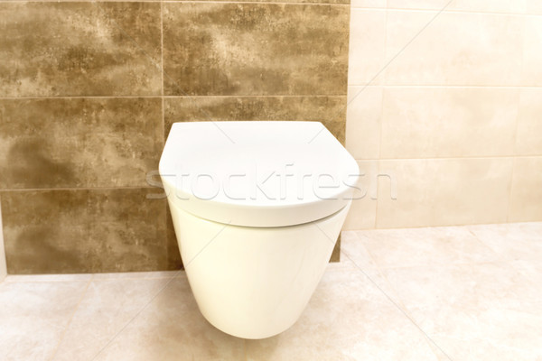 Close up of toilet bathroom interior Stock photo © vapi