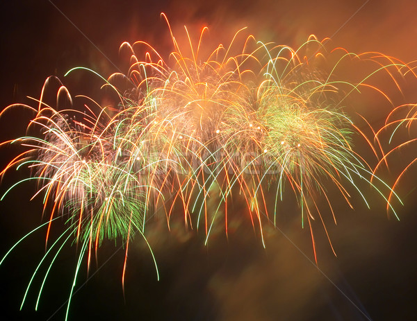 Salute, fireworks. Stock photo © vapi