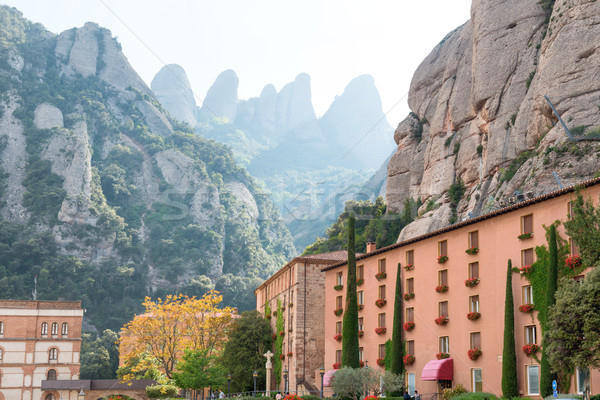 Montserrat Monastery in Barcelona, Spain Stock photo © vapi