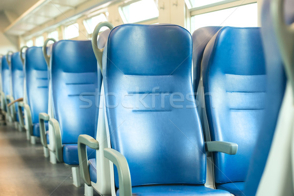 Empty blue seats Stock photo © vapi