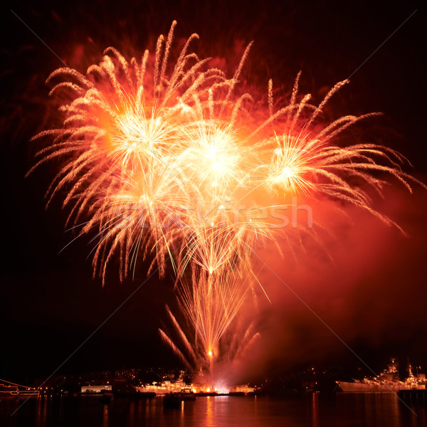 Colorful fireworks Stock photo © vapi