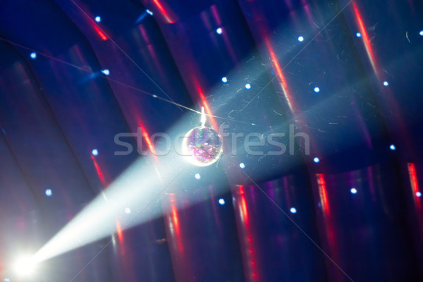 Disco ball and light ray Stock photo © vapi