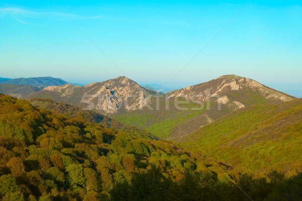 Hills with cloudscape Stock photo © vapi