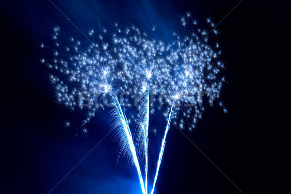 Stock photo: Colorful fireworks