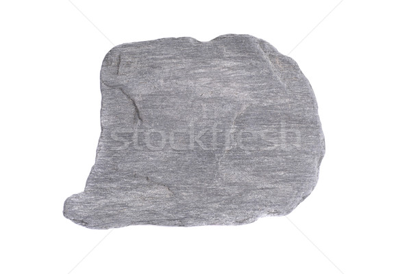 Szary kamień odizolowany biały tekstury charakter Zdjęcia stock © vapi