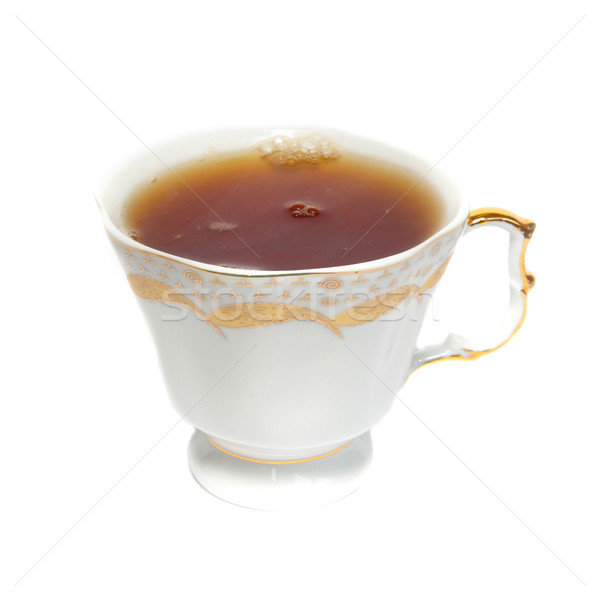 çay fincanı çay yalıtılmış beyaz sağlık arka plan Stok fotoğraf © vapi