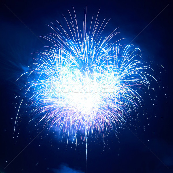 Colorful holiday fireworks Stock photo © vapi