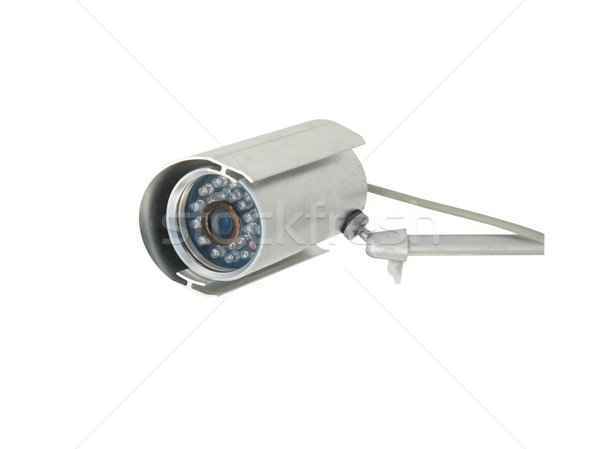 Security camera isolated on white. Stock photo © vapi