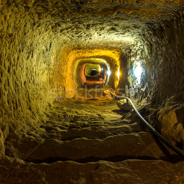 таинственный темница туннель стен здании стены Сток-фото © vapi