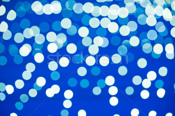 Bleu flou vacances lumières peuvent résumé Photo stock © vapi