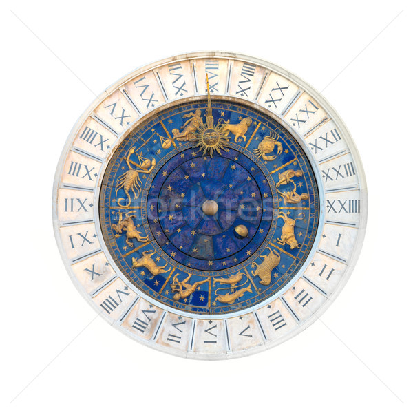 Zodiac astronomical Clock Tower Stock photo © vapi